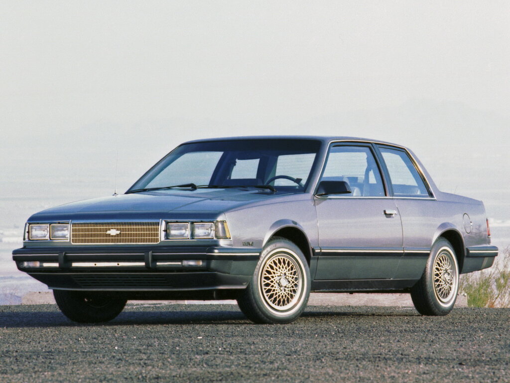 Chevrolet Celebrity (W27) 1 поколение, рестайлинг, купе (09.1986 - 08.1988)